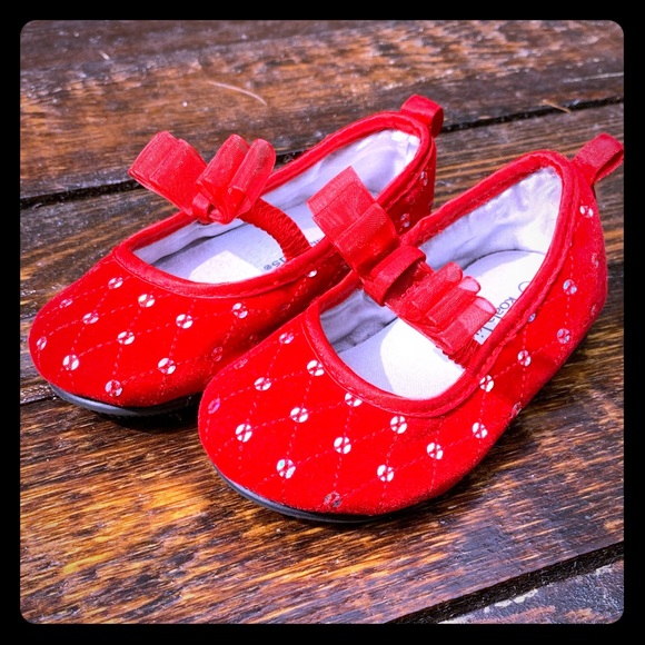 kids red dress shoes